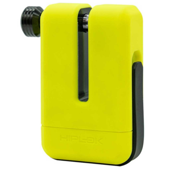 Hiplok MD1000 Disc Lock Anti Angle Grinder  Neon Yellow £179.99 Security - SKU 350/MDM1NY from RaceLeathers Motorcycle Clothing