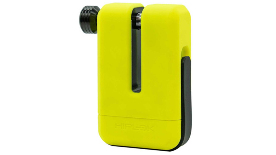 Hiplok MD1000 Disc Lock Anti Angle Grinder  Neon Yellow