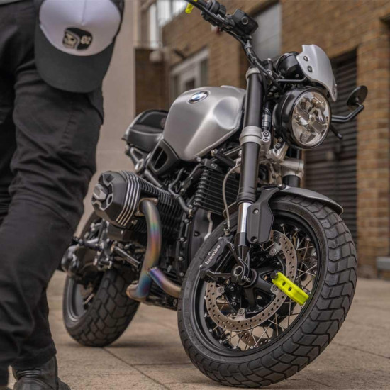 Hiplok MD1000 Disc Lock Anti Angle Grinder  Neon Yellow £179.99 Security - SKU 350/MDM1NY from RaceLeathers Motorcycle Clothing