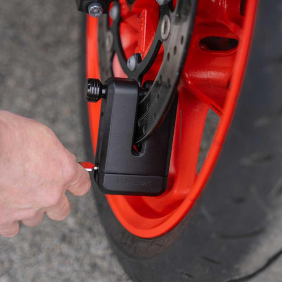 Hiplok MDX Disc Lock High Security £89.99 Security - SKU 350/MDX1AB from RaceLeathers Motorcycle Clothing