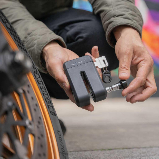 Hiplok MDX Disc Lock High Security £89.99 Security - SKU 350/MDX1AB from RaceLeathers Motorcycle Clothing