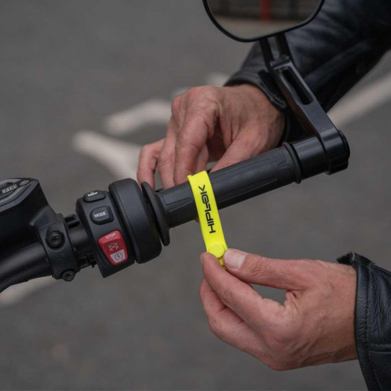 Hiplok Reminder Strap Neon Yellow (2Pk) £7.99 Security - SKU 350/RT1NY from RaceLeathers Motorcycle Clothing