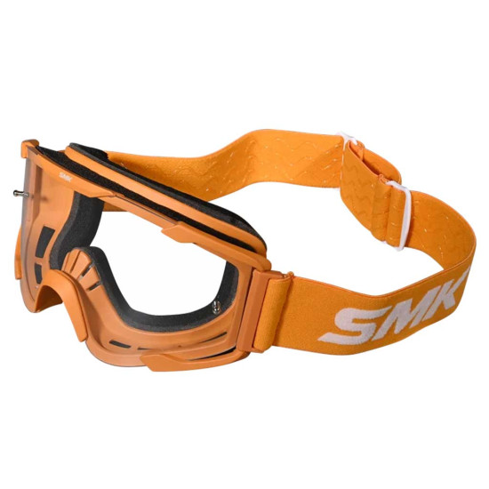 SMK Goggle Terrain Orange Clear Lens