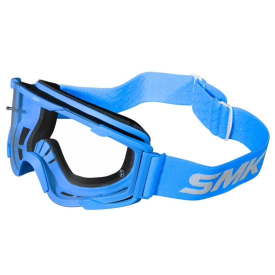 SMK Goggle Terrain Blue Clear Lens £34.99 Motocross Goggles - SKU 754/1000092451 from RaceLeathers Motorcycle Clothing