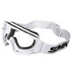 SMK Goggle Terrain White Clear Lens White Strap
