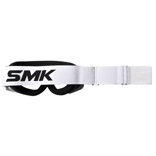 SMK Goggle Terrain White Clear Lens White Strap £34.99 Motocross Goggles - SKU 754/1000092454 from RaceLeathers Motorcycle Clothing
