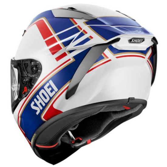 Shoei X-SPR Pro Wayne Gardner TC-2 White £819.99 Full Face Helmets - SKU 0872127 from RaceLeathers Motorcycle Clothing