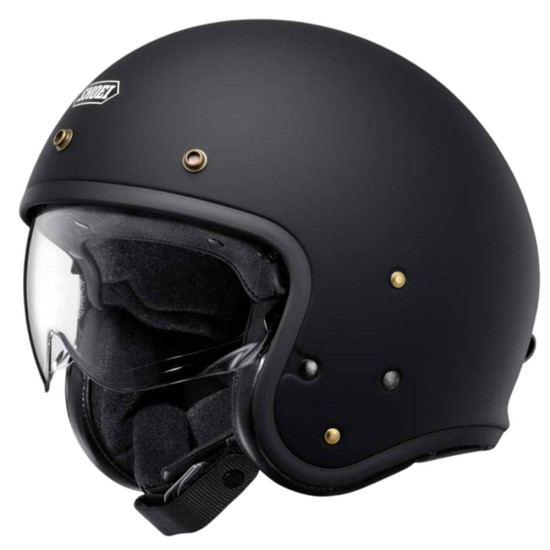 Shoei J.O 2 Matt Black £349.99 Open Face Helmets - SKU 0873445 from RaceLeathers Motorcycle Clothing