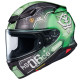 Shoei NXR 2 MS-06C-6 Zaku II TC-4 Green