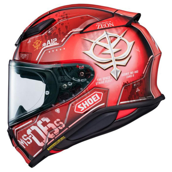 Shoei NXR 2 MS-06S Chars Zaku II TC-1 Red
