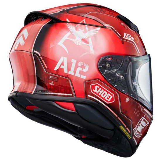 Shoei NXR 2 MS-06S Chars Zaku II TC-1 Red