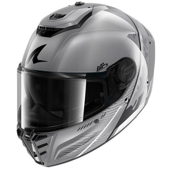 Shark Spartan RS Speed Tech Silver Grey