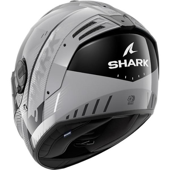 Shark Spartan RS Speed Tech Silver Grey £319.99 Full Face Helmets - SKU 200/HE8122E/SWK1 from RaceLeathers Motorcycle Clothing