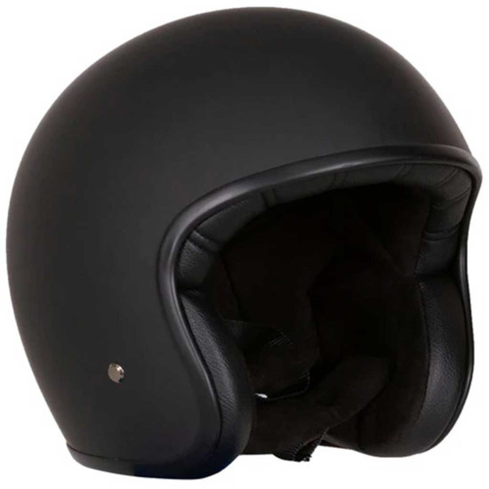 Merlin Blackbird Jet Naked Matt Black £129.99 Open Face Helmets - SKU MHM608/NKMATTBLK/XS from RaceLeathers Motorcycle Clothing