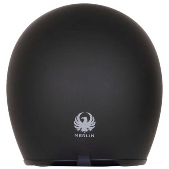 Merlin Blackbird Jet Naked Matt Black £129.99 Open Face Helmets - SKU MHM608/NKMATTBLK/XS from RaceLeathers Motorcycle Clothing