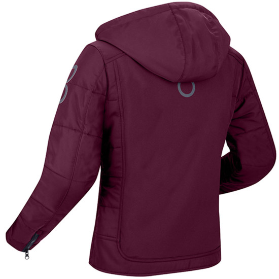 Bering Jacket Lady Scoop Burgundy £219.99 Ladies Motorcycle Jackets - SKU 1003/BTB2241/38 from RaceLeathers Motorcycle Clothing