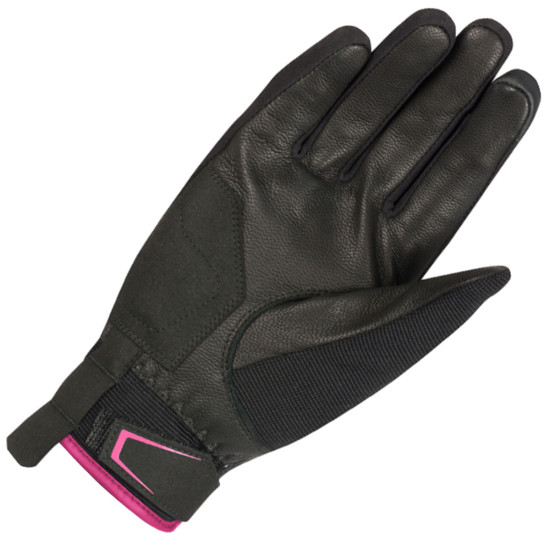 Bering Gloves Lady Nassau Black/Fuchsia £49.99 Ladies Motorcycle Gloves - SKU 1007/BGM1286/02 from RaceLeathers Motorcycle Clothing