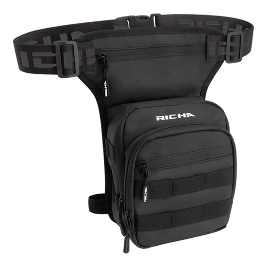 Richa CRGO Croft Hip Bag - Black £37.99 Motorcycle Luggage - SKU 083/1110400019 from RaceLeathers Motorcycle Clothing