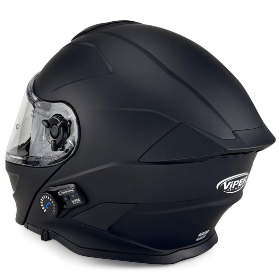 RSV121 v8 BL+ Blinc Bluetooth Flip Front Adventure Helmet £209.95 Flip Front Motorcycle Helmets - SKU A340MattBlackXS from RaceLeathers Motorcycle Clothing