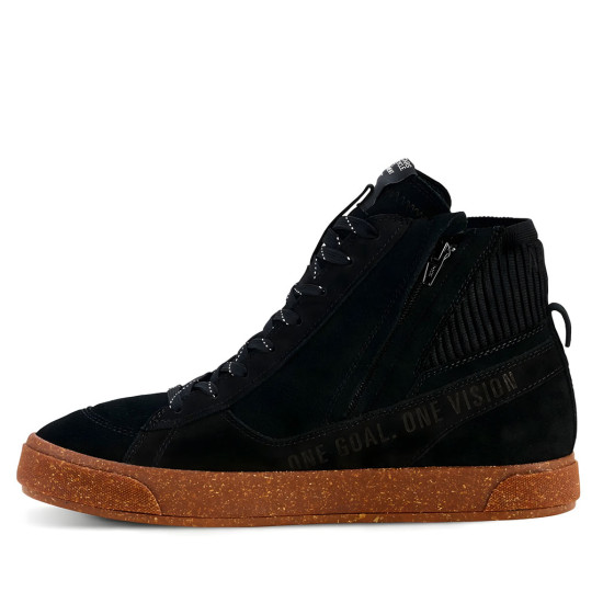 Alpinestars Stated WP Waterproof Short Boots Black Gum White £170.99 Mens Motorcycle Touring Boots - SKU 2540526154843 from RaceLeathers Motorcycle Clothing