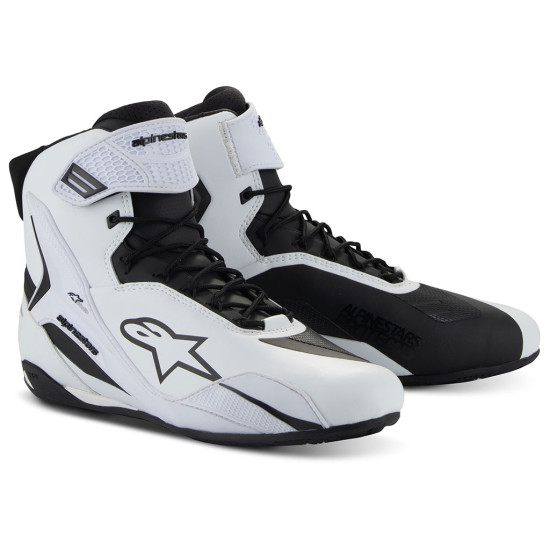 Alpinestars Stella Ladies Faster-4 Short Boots White Black