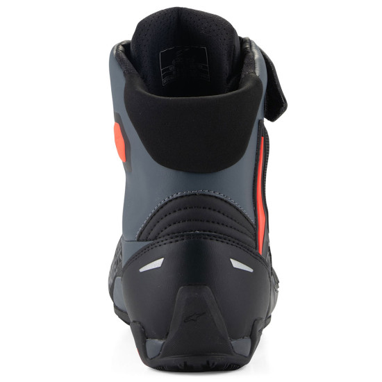 Alpinestars Faster-4 Short Boots Black Grey Red Fluo £137.74 Mens Motorcycle Touring Boots - SKU 2510425113010 from RaceLeathers Motorcycle Clothing