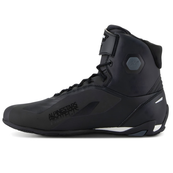 Alpinestars Faster-4 Short Boots Black White £137.74 Mens Motorcycle Touring Boots - SKU 25104251210 from RaceLeathers Motorcycle Clothing