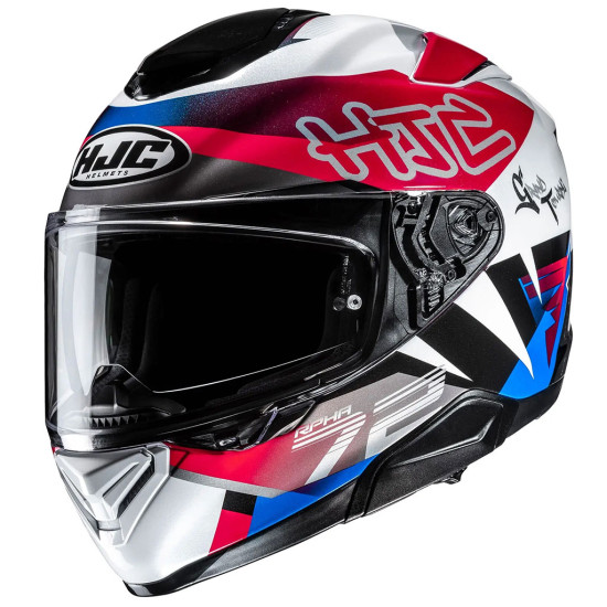 HJC RPHA 72 Goldy MC21 White Blue Red