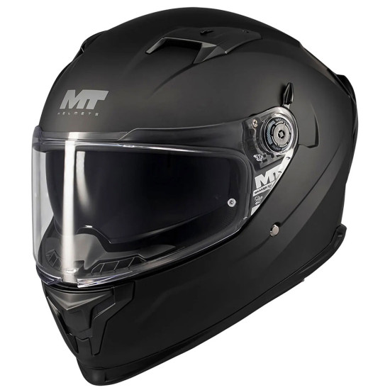 MT Braker SV Pure A1 Matt Black £99.99 Full Face Helmets - SKU M134600PA1208 from RaceLeathers Motorcycle Clothing
