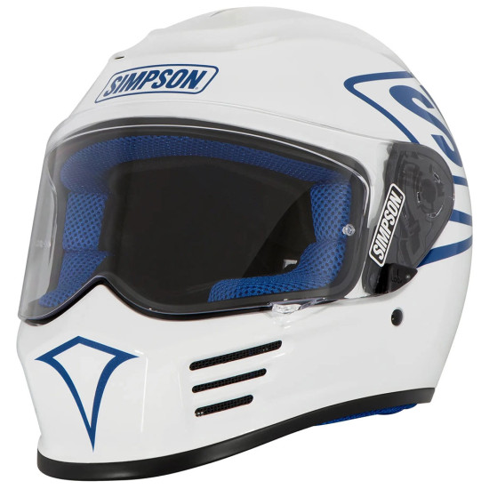 Simpson Speed 12 O Clock Pearl £279.99 Full Face Helmets - SKU STFESPE2WHEPEA07 from RaceLeathers Motorcycle Clothing