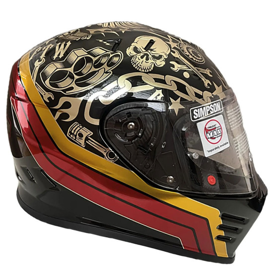 Simpson Venom Tatoo Black Chrome