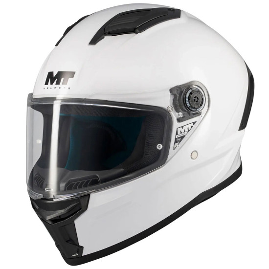 MT Stinger 2 Youth Pure A0 Gloss Pearl White £69.99 Childrens Helmets - SKU M136600PA00Y6 from RaceLeathers Motorcycle Clothing