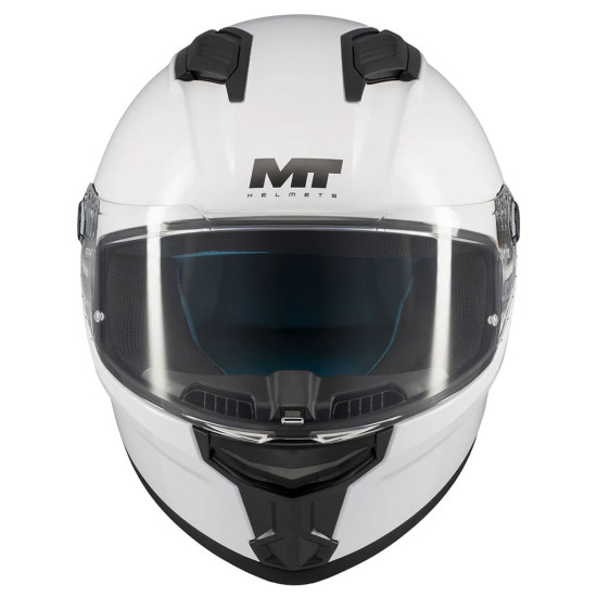 MT Stinger 2 Youth Pure A0 Gloss Pearl White £69.99 Childrens Helmets - SKU M136600PA00Y6 from RaceLeathers Motorcycle Clothing