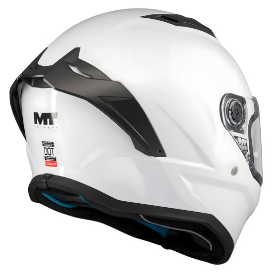 MT Stinger 2 Youth Pure A0 Gloss Pearl White £69.99 Childrens Helmets - SKU M136600PA00Y6 from RaceLeathers Motorcycle Clothing
