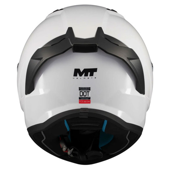 MT Stinger 2 Youth Pure A0 Gloss Pearl White £69.99 Childrens Helmets - SKU M136600PA00Y6 from RaceLeathers Motorcycle Clothing