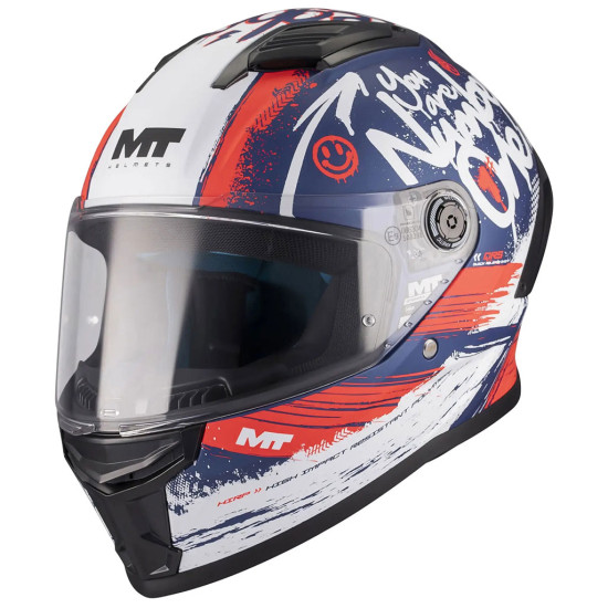 MT Stinger 2 Youth Rocket C17 Matt Blue Red White