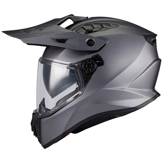 MT Track SV Pure A2 Matt Grey £149.99 Full Face Helmets - SKU M136700PA2208 from RaceLeathers Motorcycle Clothing