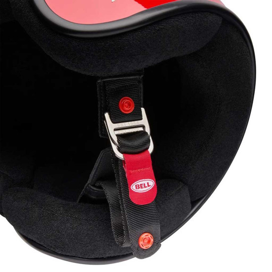 Bell Magnum Solid Red £99.99 Open Face Helmets - SKU 38165-003XS from RaceLeathers Motorcycle Clothing