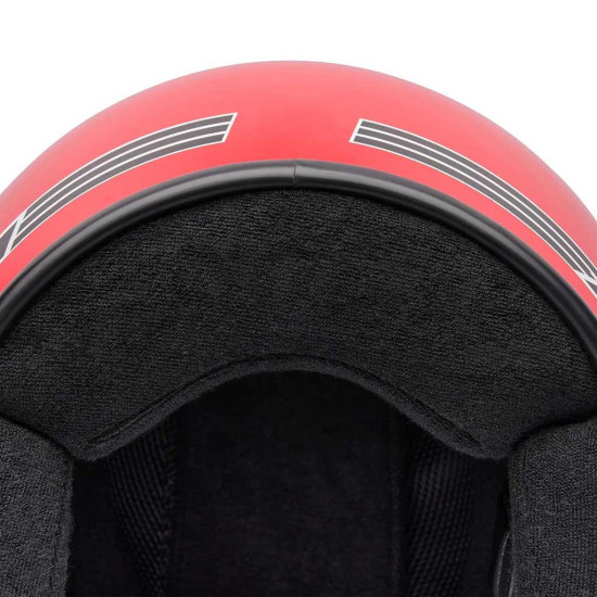 Bell Magnum Solid Red £99.99 Open Face Helmets - SKU 38165-003XS from RaceLeathers Motorcycle Clothing
