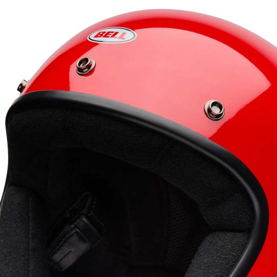 Bell Magnum Solid Red £99.99 Open Face Helmets - SKU 38165-003XS from RaceLeathers Motorcycle Clothing