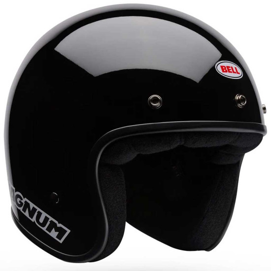 Bell Magnum Solid Black £99.99 Open Face Helmets - SKU 38165-001XS from RaceLeathers Motorcycle Clothing