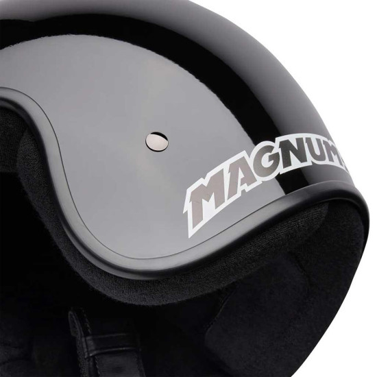 Bell Magnum Solid Black £99.99 Open Face Helmets - SKU 38165-001XS from RaceLeathers Motorcycle Clothing