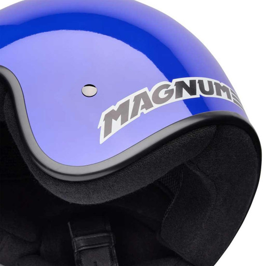 Bell Magnum Solid Blue £99.99 Open Face Helmets - SKU 38165-002XS from RaceLeathers Motorcycle Clothing