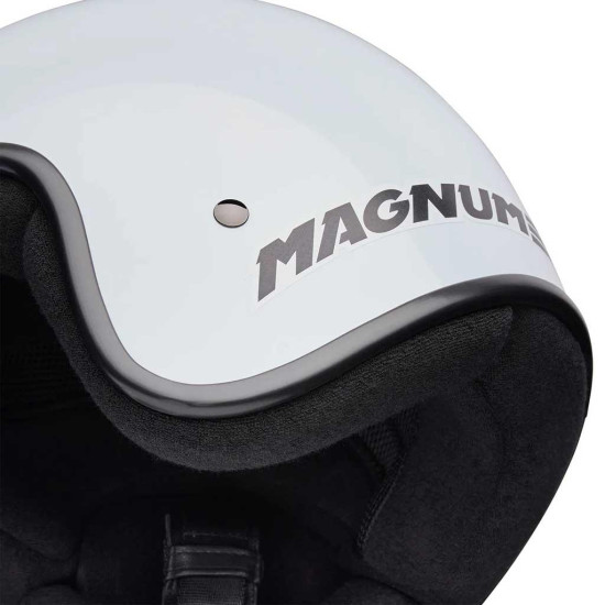 Bell Magnum Solid White £99.99 Open Face Helmets - SKU 38165-008XS from RaceLeathers Motorcycle Clothing