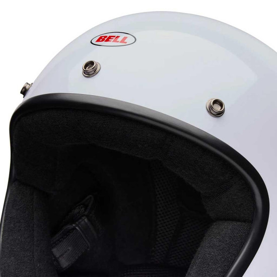 Bell Magnum Solid White £99.99 Open Face Helmets - SKU 38165-008XS from RaceLeathers Motorcycle Clothing