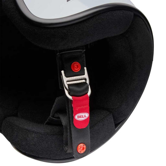 Bell Magnum Solid White £99.99 Open Face Helmets - SKU 38165-008XS from RaceLeathers Motorcycle Clothing