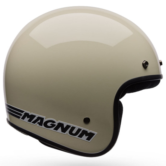 Bell Magnum Solid Vintage White £99.99 Open Face Helmets - SKU 38165-579XS from RaceLeathers Motorcycle Clothing