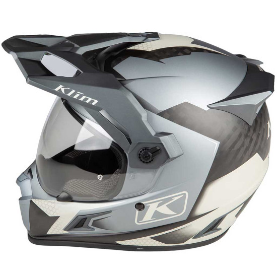 Klim Krios Pro Charger Gray ECE/DOT Helmet £775.00 Full Face Helmets - SKU 3610-001-110-013 from RaceLeathers Motorcycle Clothing