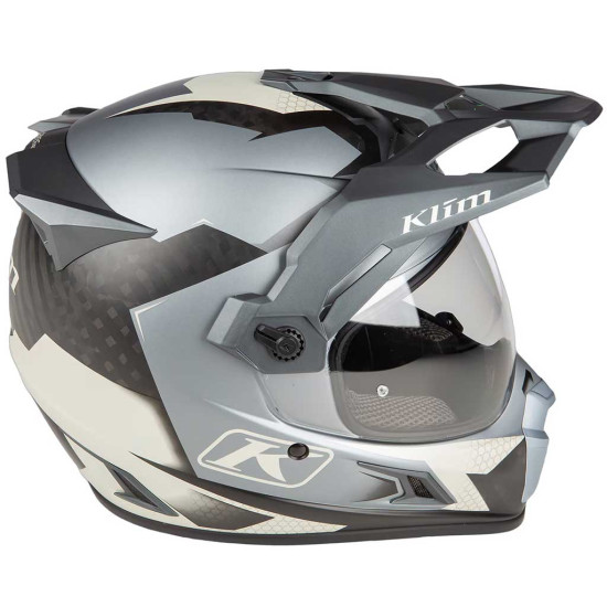 Klim Krios Pro Charger Gray ECE/DOT Helmet £775.00 Full Face Helmets - SKU 3610-001-110-013 from RaceLeathers Motorcycle Clothing