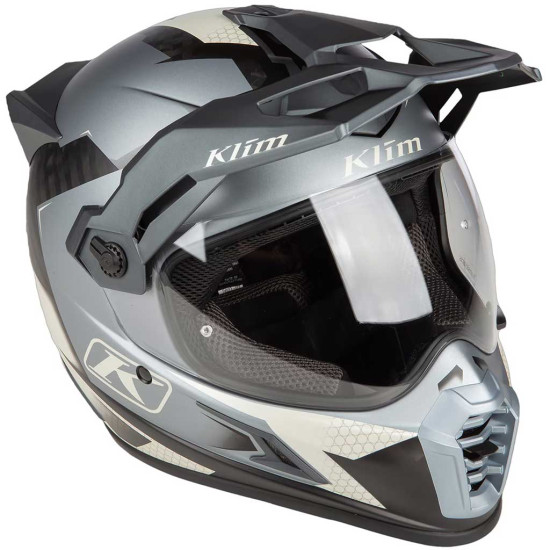 Klim Krios Pro Charger Gray ECE/DOT Helmet £775.00 Full Face Helmets - SKU 3610-001-110-013 from RaceLeathers Motorcycle Clothing